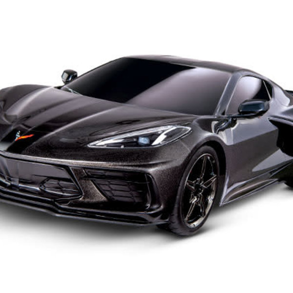Traxxas 93054-4 - Chevrolet® Corvette® Stingray: 1/10 Scale AWD Supercar. Ready-To-Race® with TQ 2.4GHz radio system and XL-5 ESC (fwd/rev) - Black
