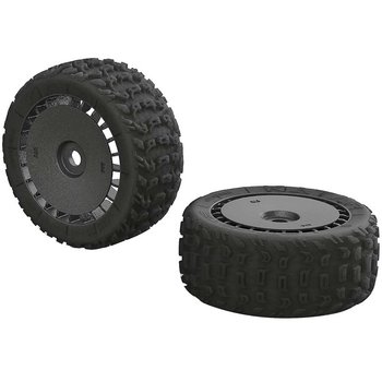 arrma AR550048 KATAR T 6S Tire/Wheel Set Talion (2)
