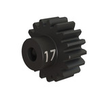 Traxxas 3947X - Gear, 17-T pinion (32-p), heavy duty (machined, hardened steel)/ set screw