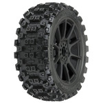 PROLINE Badlands MX M2 1/8 MTD Mach 10 Black Wheels F/R