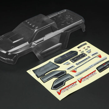 arrma Clear Bodyshell w/Decals GRANITE
