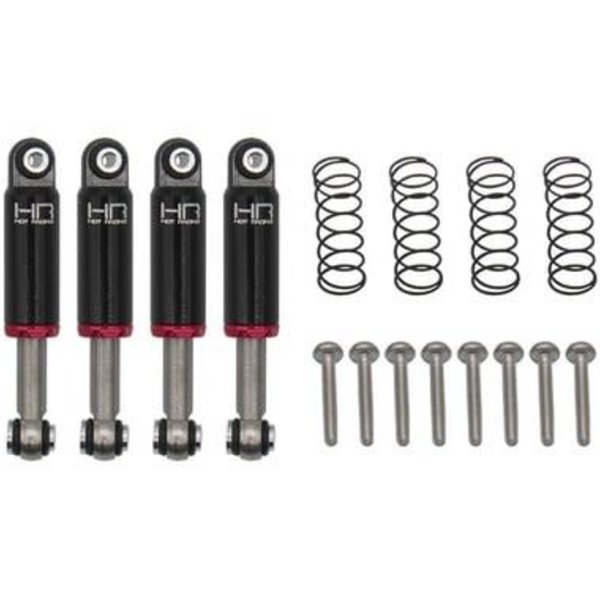 HOT RACING Black Internal Spring Air Shocks 32mm SCX24