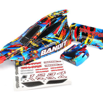 Traxxas Body, Bandit, Rock n' Roll (painted, decals applied)