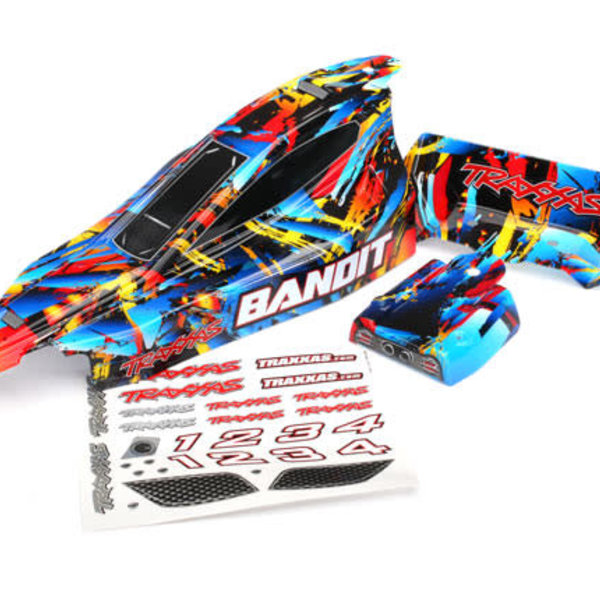 Traxxas Body, Bandit, Rock n' Roll (painted, decals applied)