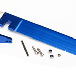 Traxxas Rudder (127.5 mm)/ rudder arm/ hinge pin/ 3x15mm BCS (stainless) (2)/ NL 3.0 (2)/ 4x3mm BCS (stainless, with threadlock) (1)