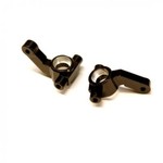 strc CNC Machined Aluminum Steering Knuckles (1 pair) for Associated DR10, Black