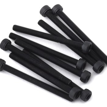 M3x35mm Cap Head Screws- Black, 10pcs