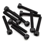 M3x18mm Cap Head Screws- Black, 10pcs