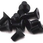 Team Losi Flat Head Screws, M4x8mm (10)