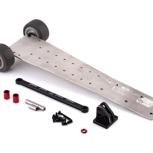 HOT RACING Speed Run Stainless Steel Wheelie Bar for Arrma1/8