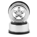 LOSI Rear Wheel, Chrome (2): 22S Drag