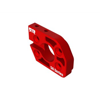 arrma Aluminum Motor Plate 56 Series Red