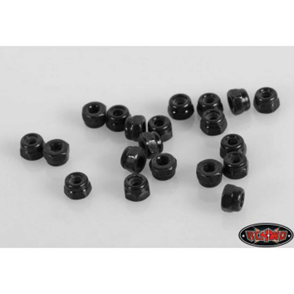 Nylock Nuts M2 (Black)