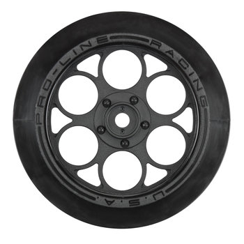 PROLINE Showtime Front Runner 2.2"/2.7" Blk Frnt Drag Whls