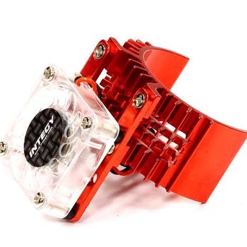 T8074RED Motor Heatsink w/Cooling Fan Slash/Stampede