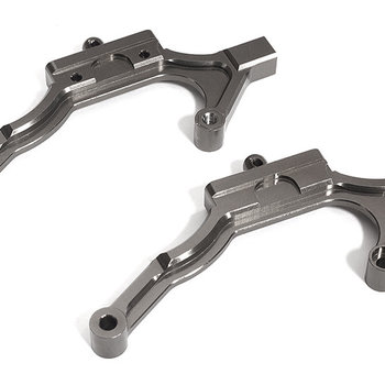Billet Machined Rear Body Mount Braces for Associated DR10 Drag Race Car RTR C30177GREY