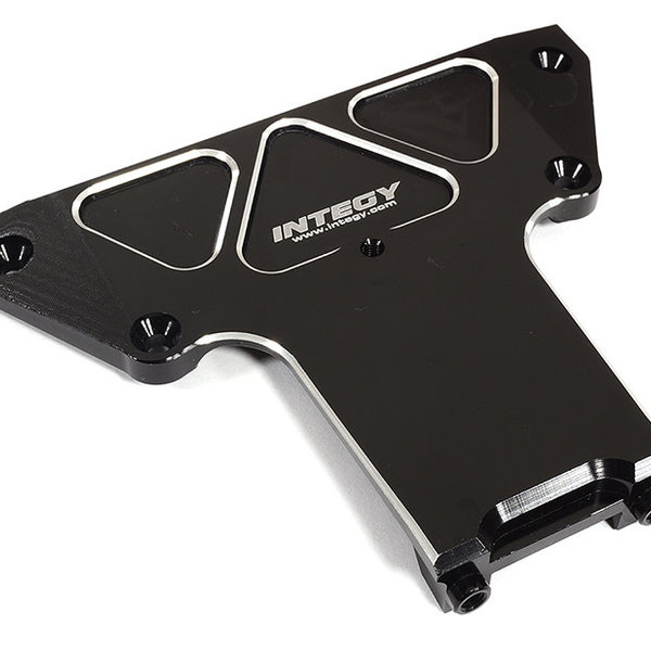 Integy Billet Machined Rear Chassis Plate for Team Associated DR10 Drag Race Car RTR C29986BLACK