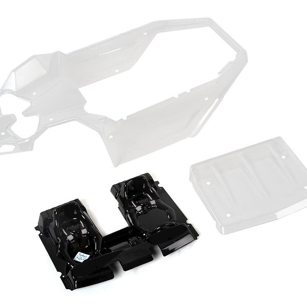 LOSI Body Set, Clear: SuperRockRey