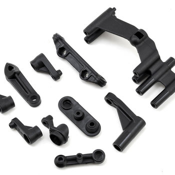 LOSI Servo Mount, Steering Servo Set Plastic: Baja Rey