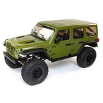 AXI05000T1 1/6 SCX6 Jeep JLU Wrangler 4WD Rock Crawler RTR: Green