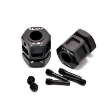 hobao WHEEL HUB SET-THREAD-W.+8mm (PITCH 1.25)