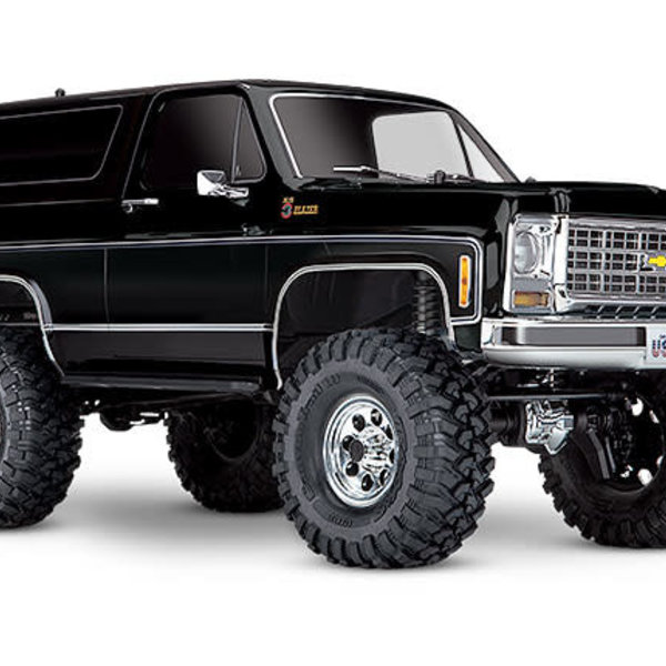 Traxxas TRX-4® Scale and Trail® Crawler with 1979 Chevrolet® Blazer Body: 1/10 Scale 4WD Electric Truck. Ready-to-Drive® with TQi™ Traxxas Link™ Enabled 2.4GHz Radio System, XL-5 HV ESC (fwd/rev), and Titan® 550 motor (Online price includes ground shipping)