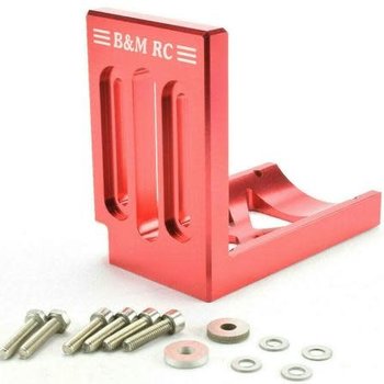 B&M B&M RACING TRAXXAS X-MAXX RED CNC ALUMINUM MOTOR MOUNT W/ HARDWARE