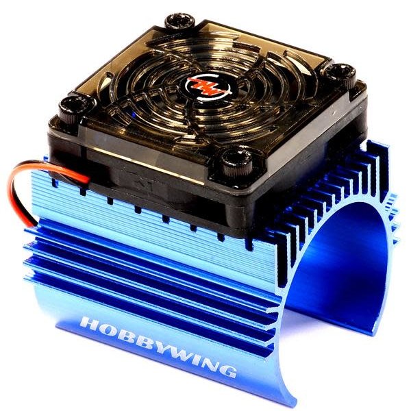 Integy Cooling Fan w/ Alloy Heatsink Enclosure for 44mm O.D. Motor (L=60mm) C24496
