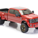 (Online price includes ground shipping to the lower 48 states)Ford F450 1/10 4WD Solid Axle RTR Truck - Red Candy Apple