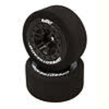 DuraTrax SpeedTreads AnticFoam SC MTDBLK:SL R ECX4X4 F/R(2)
