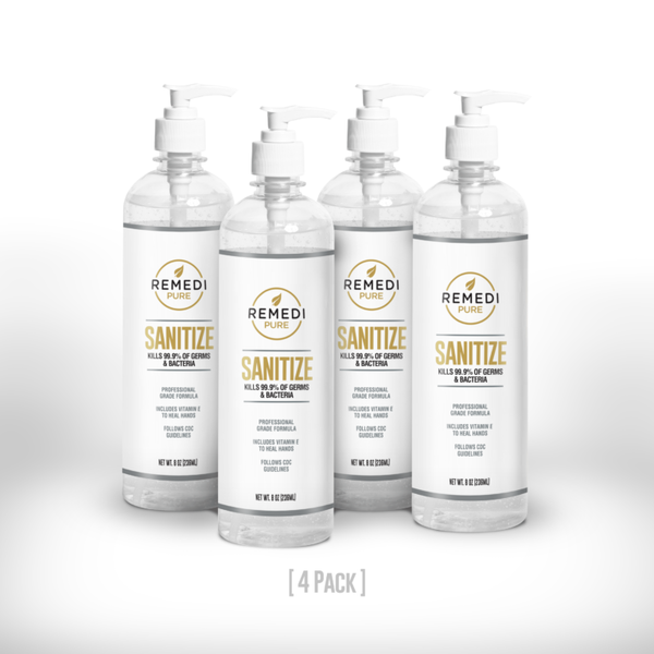 Remedi Pure 70% Alcohol Hand Sanitizer Gel (8 oz) (1)