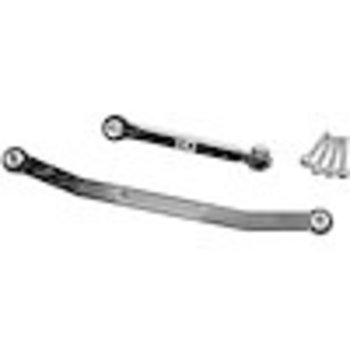 HOT RACING Black Aluminum Fix Link Steering Rod SCX24