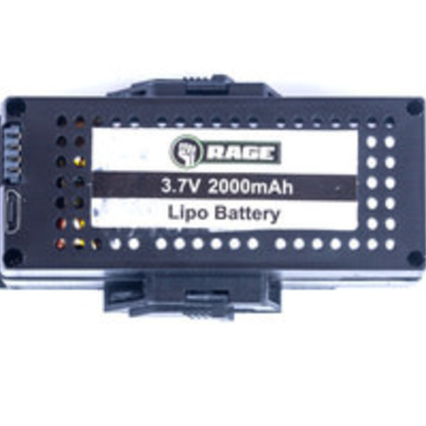 Rage R/C 3.7V 1S 2000mAh Lipo Battery w/Case; Stinger 2.0