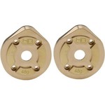 HOT RACING HRAAUTB21CH  Brass Currie F9 Portal Steering Knuckle Caps: UTB