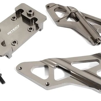 Integy Billet Machined Wing Mount for Arrma 1/5 Kraton 4X4 8S BLX Speed Monster C30197GREY