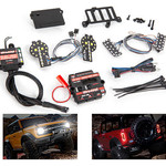 Traxxas Pro Scale® LED light set, Ford Bronco (2021), complete with power module (includes headlights, tail lights, & distribution block) (fits #9211 body)