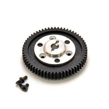 hobao [22310] PULLEY 60T (M0.8) WITH CNC ALUMINUM PULLEY MOUNT