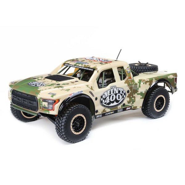 LOSI 1/10 Mint 400 Ford Raptor Baja Rey Limited Edition 4WD RTR, Tan