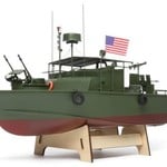 PROBOAT PRB08027  Alpha Patrol Boat 21" Brushed RTR  Alpha Patrol Boat is perfect for the lake or your mantle. Everything from the trim scheme to working LEDs to the way the Alpha runs on the water is designed to make your experience as realistic as possible