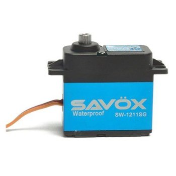 SAVOX WATERPROOF CORELESS DIGITAL SERVO .15/277.7 ALUMINUM CASE