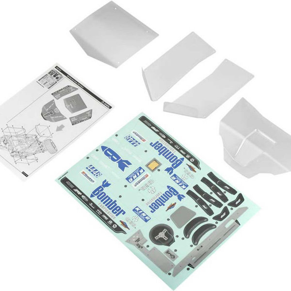 AX31327 Bomber Body .040 Clear RR10