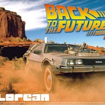 011874 1/24 DeLorean From Back to the Future III