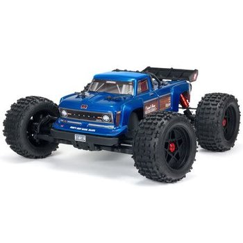 arrma 1/10 OUTCAST 4X4 4S V2 BLX Stunt Truck RTR, BlueThe KRATON® 4X4 4S BLX Speed Monster Truck RTR marks the next evolution of the ARRMA® 4X4 4S platform — longer, wider, and tougher than the previous chassis for no-holds-barred bashing action