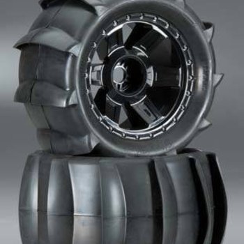 PROLINE 1179-11 Sling Shot 3.8" Sand Tire Mounted 17mm Fr/Re