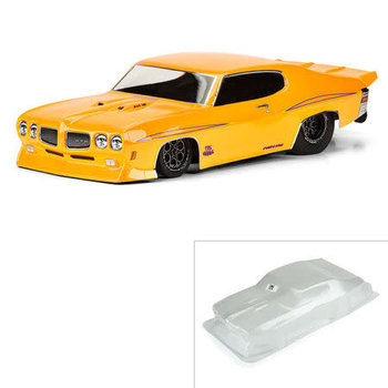 PROLINE 1/10 1970 Pontiac GTO Judge Clear Body: Drag Car