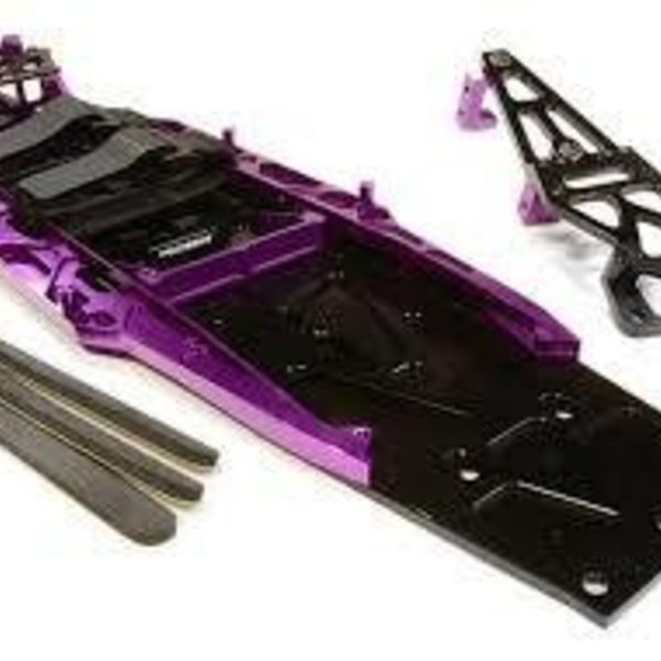 Integy Billet Machined Complete LCG Chassis Conversion kit for Traxxas 1/10 Slash(GRD SHIPPING INC LOWER 48)