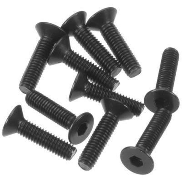 dubro Flat Head Socket Screws, 3x14mm