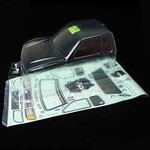 Trail Honcho Body, .040" Uncut Clear: Body Only