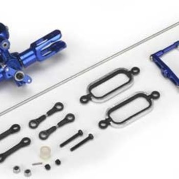 BLADE Complete Aluminum Main Rotor Head Set: BCP/+/P