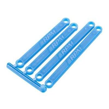 RPM 81265 Camber Links Blue Molded E-Rustler/E-Stampede